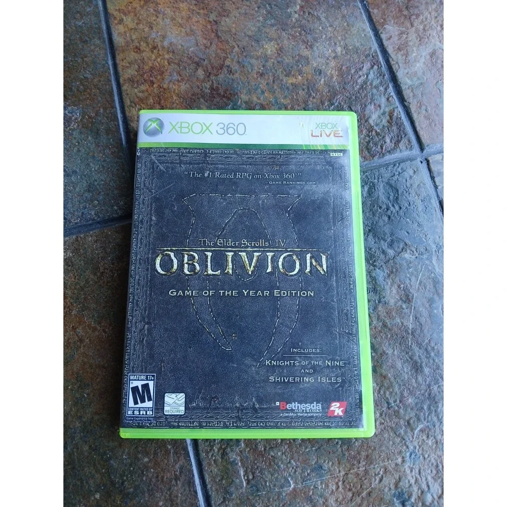 Oblivion Goty Edition / Game - Microsoft Xbox 360